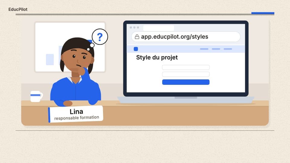 Aperçu de la direction artistique Magazine d’EducPilot